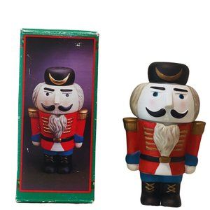 Vintage House of Lloyd Christmas Nutcracker Potpourri Incense Burner- Holiday